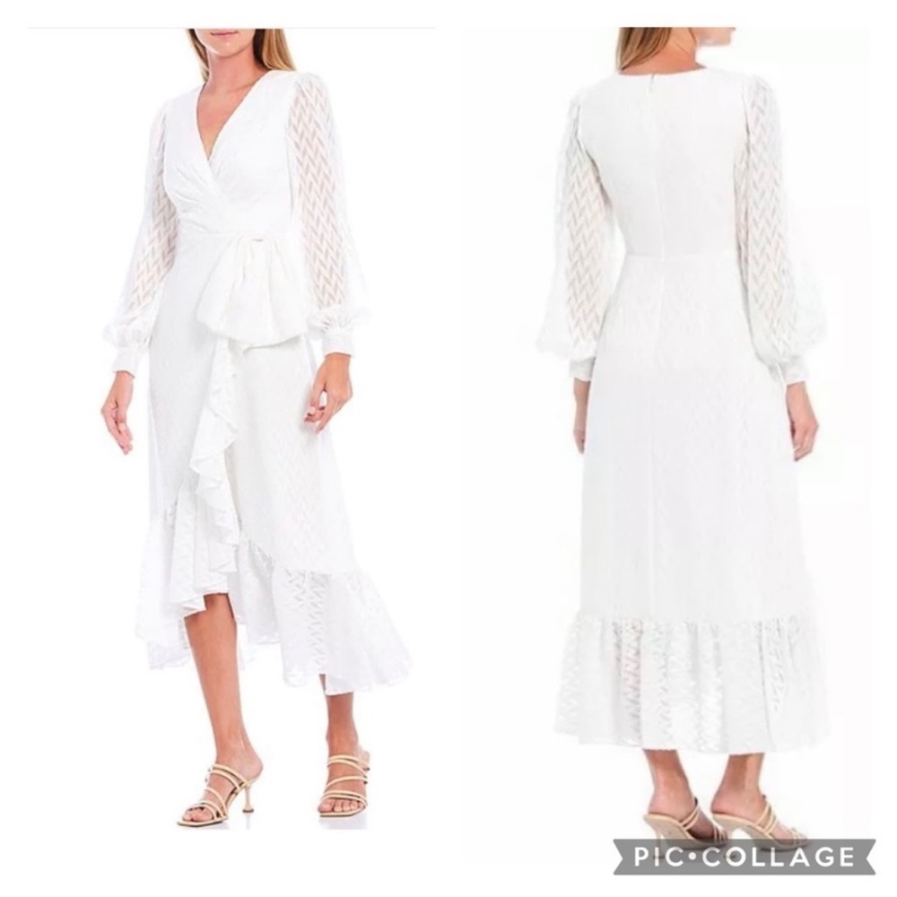 SACHIN BABI WHITE DRESS SIZE 8